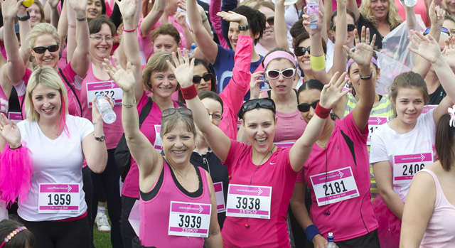 Cancer Research UK's Race for Life at Richmond on Sunday 15th July 2012